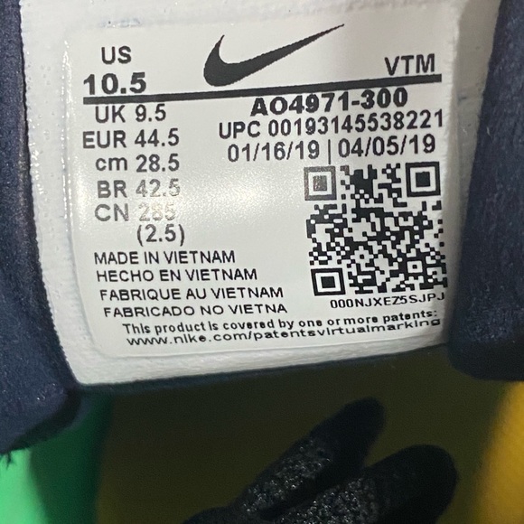 AIR MAX 270 REACT "ELECTRO GREEN" - Picture 6 of 6